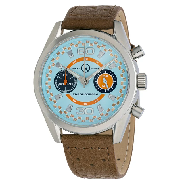 Islander DPA Mecha-Quartz Chronograph with Blue Dial #ISL-220 kol saati