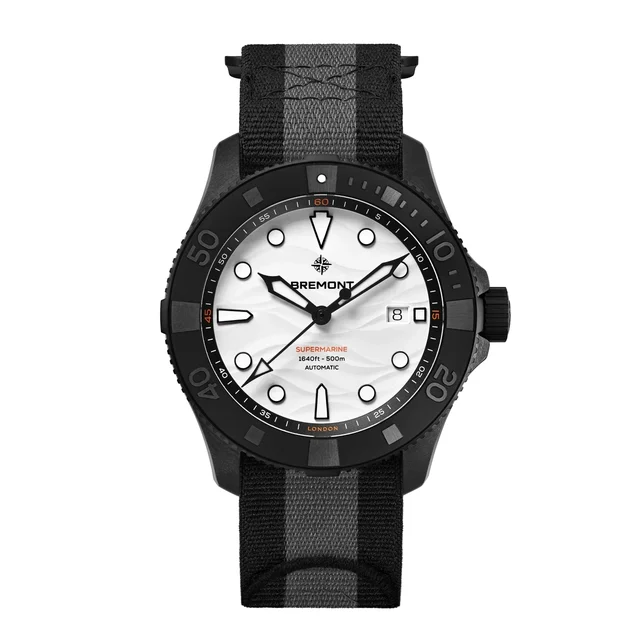 Bremont Supermarine SM43-DT-BKCER-WH-N-S kol saati