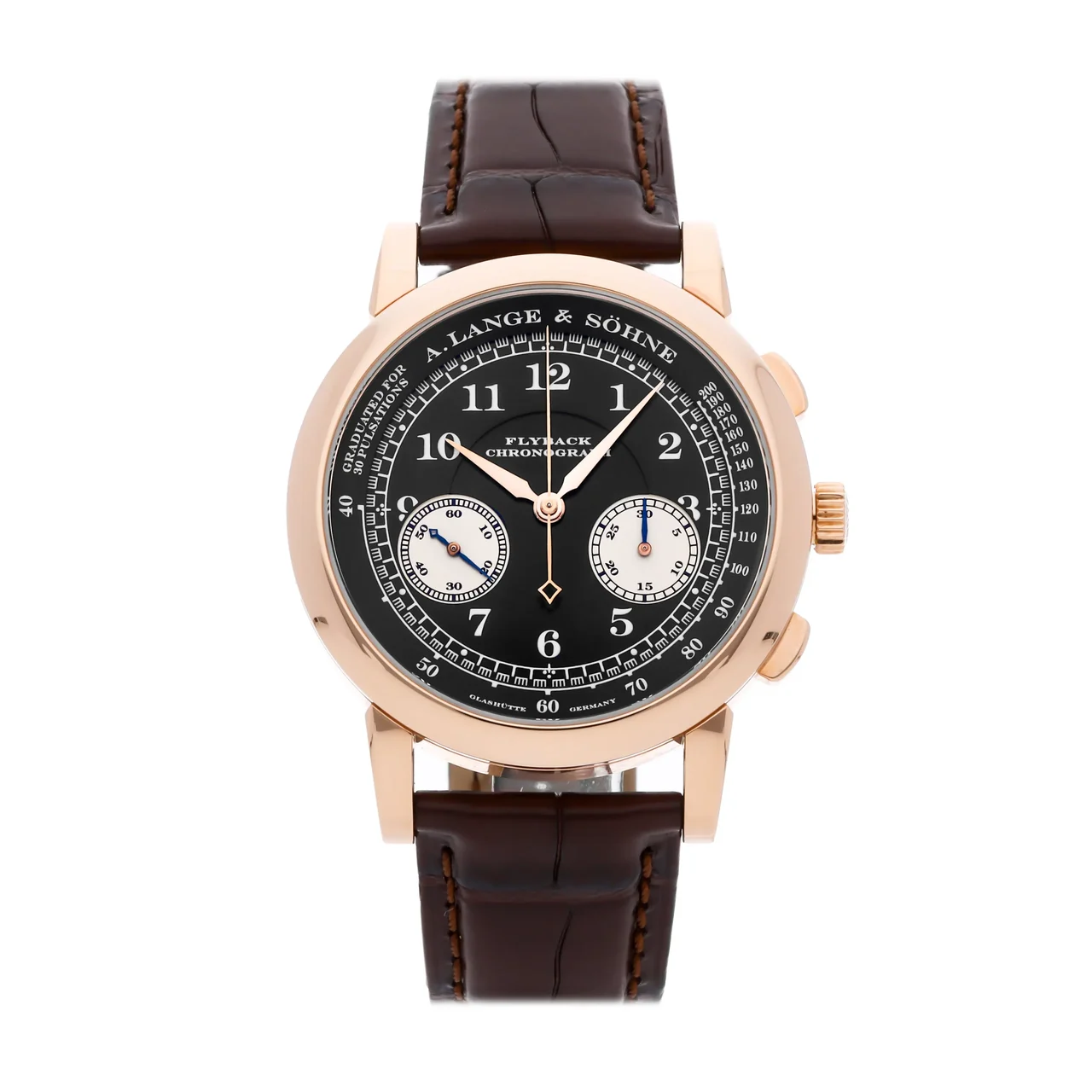 A. Lange & Sohne Lange & Söhne 1815 Chronograph 401.031 39.5MM Rose Gold B A. Lange & Söhne 1815 Chronograph 401.031 39.5MM Rose Gold B 40 mm kol saati