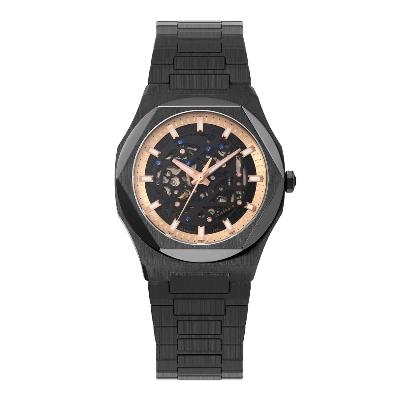 Aries Gold Bk-bkrg G 9031 BK-BKRG 42 mm kol saati