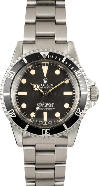 Rolex Vintage Submariner Ref. 5512 Stainless Steel kol saati