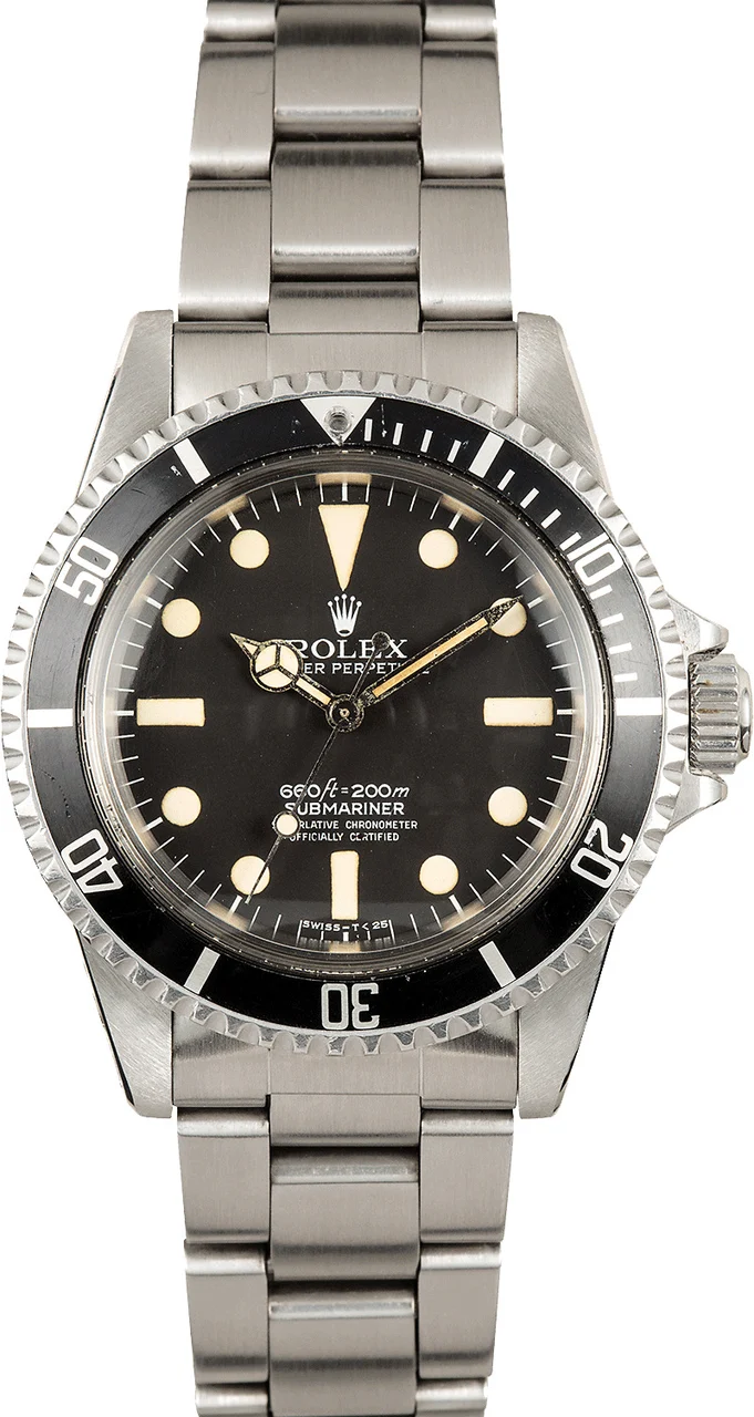 Rolex Vintage Submariner Ref. 5512 Stainless Steel 40 mm kol saati