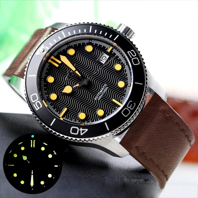 Heimdallr Trident Shark Dive Watch 海米德CW-绿盘/皮带685 kol saati