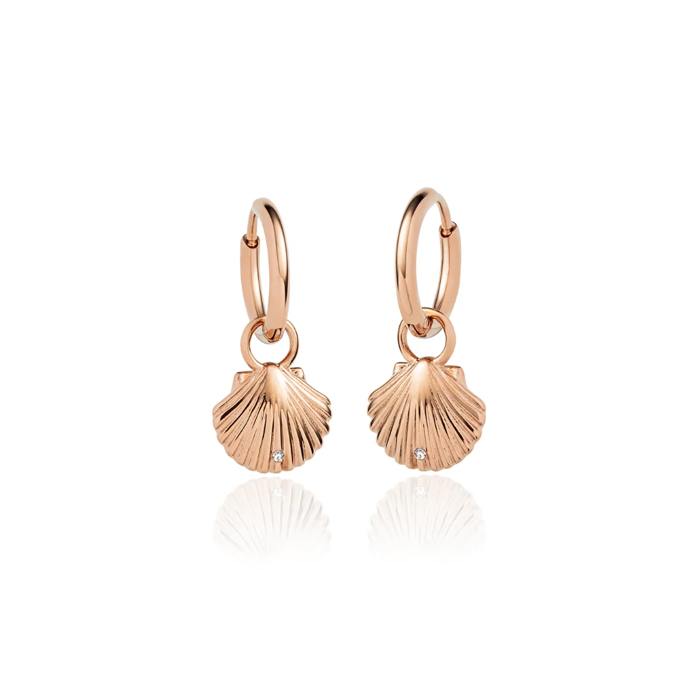 Default Scallop Ohrring Roségold PH-JE-1821 kol saati