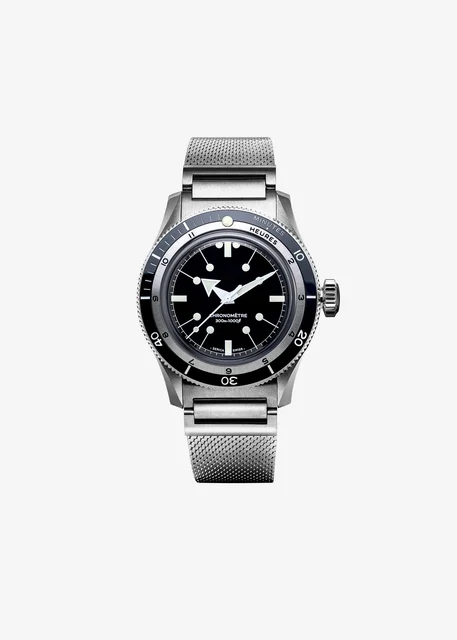 Serica Watches 5303-BLACK-COSC-3H-STD kol saati