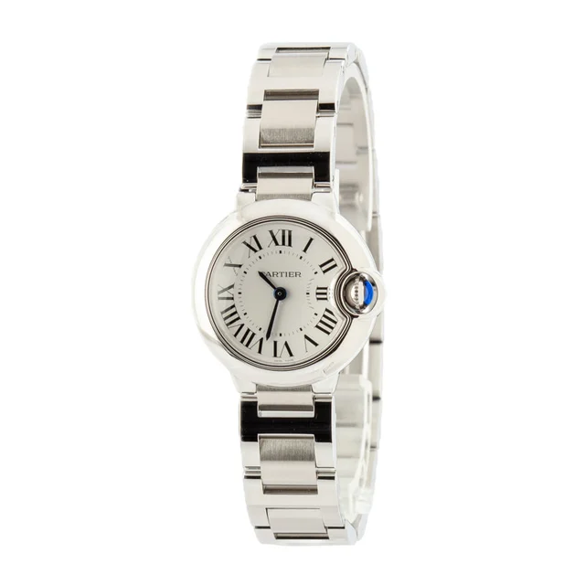 Cartier Ballon Bleu De 28MM Stainless Steel WSBB0067 kol saati