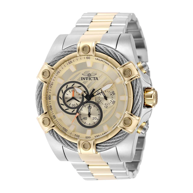 Invicta Bolt Ace Watch - 52mm. Gold, Steel (49747) kol saati