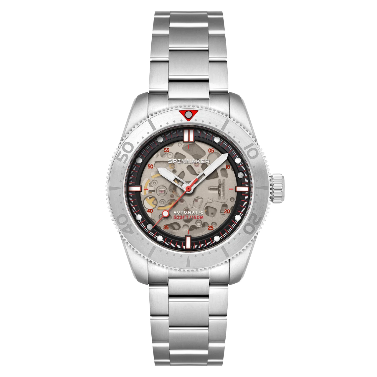 Croft 42 Skeleton Automatic All Steel SP-5134-33 kol saati