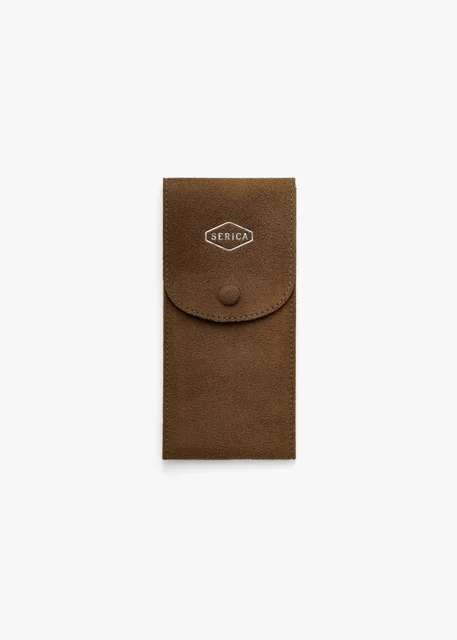 Serica Watches Étui de transport ETUI-SUEDE-BROWN kol saati