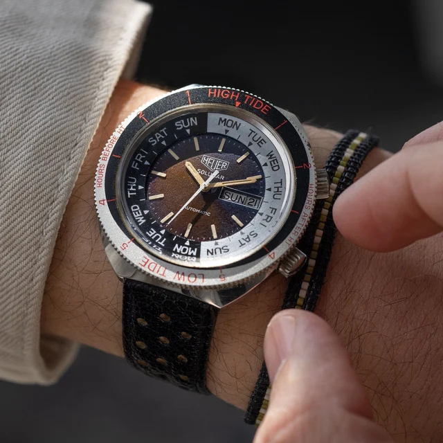 Heuer Solunar W-2185 kol saati