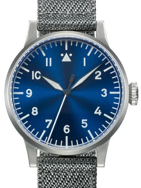Laco Munster Blaue Stunde Swiss Automatic Pilot Watch with Sapphire Crystal #862081 kol saati