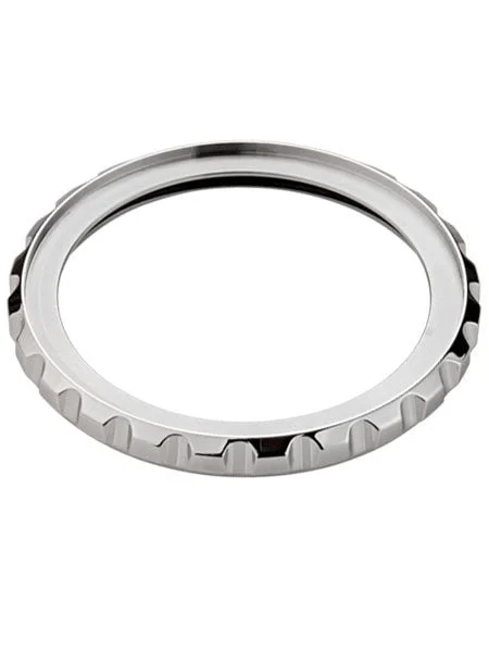 Islander Polished Stainless Steel (Big Tooth) Bezel for Seiko SKX007, SKX009, SKX173, 175, 011, A35 #B06-P kol saati