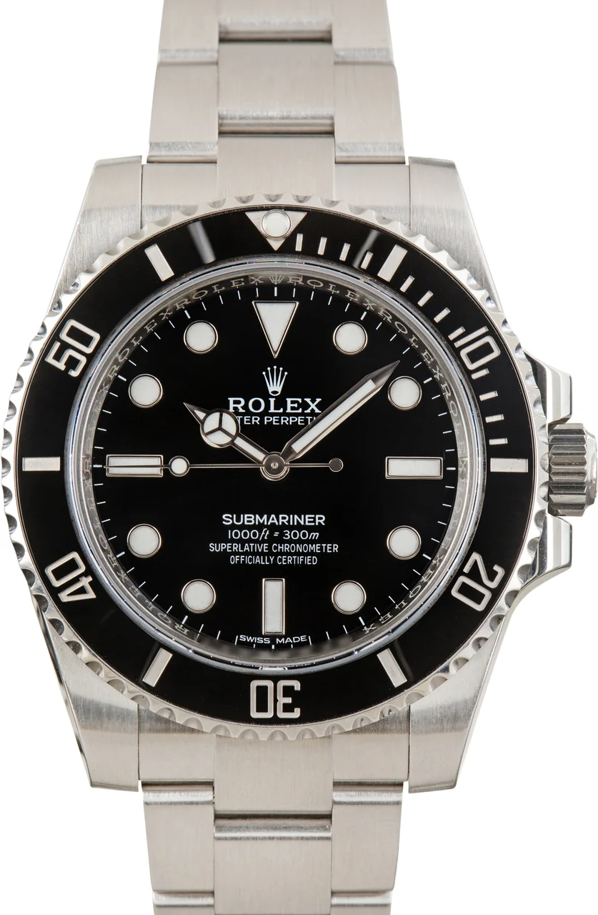 Rolex ROLEX REF. 114060 MILITARIZED 40 mm kol saati