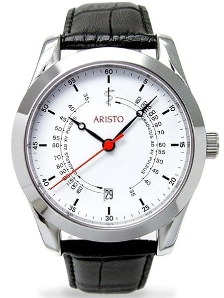 Aristo Doctor's, Medic's Watch with Swiss Automatic Movement 4H124 40.5 mm kol saati