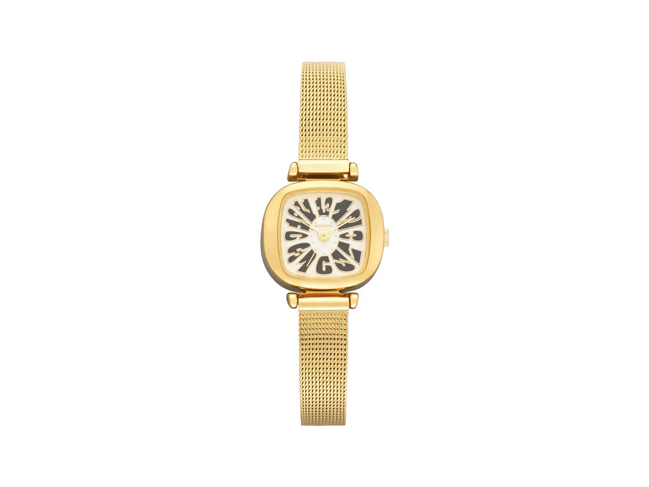 Komono Moneypenny Flower Royale Gold Noir KOM-W1164 kol saati