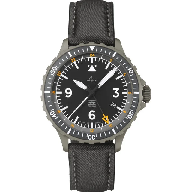 Laco Hamburg GMT DIN 8330 862165 kol saati