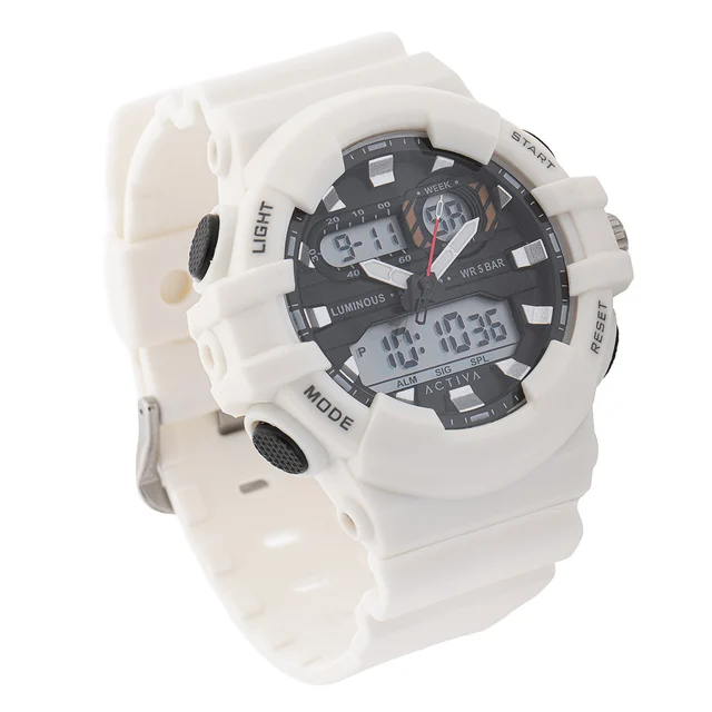 Invicta Activa Pixel X Digital Watch - 50mm. White (ACW496-002) kol saati