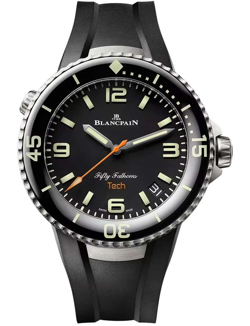 Blancpain Fifty Fathoms 5029-12B30-94A 45 mm kol saati