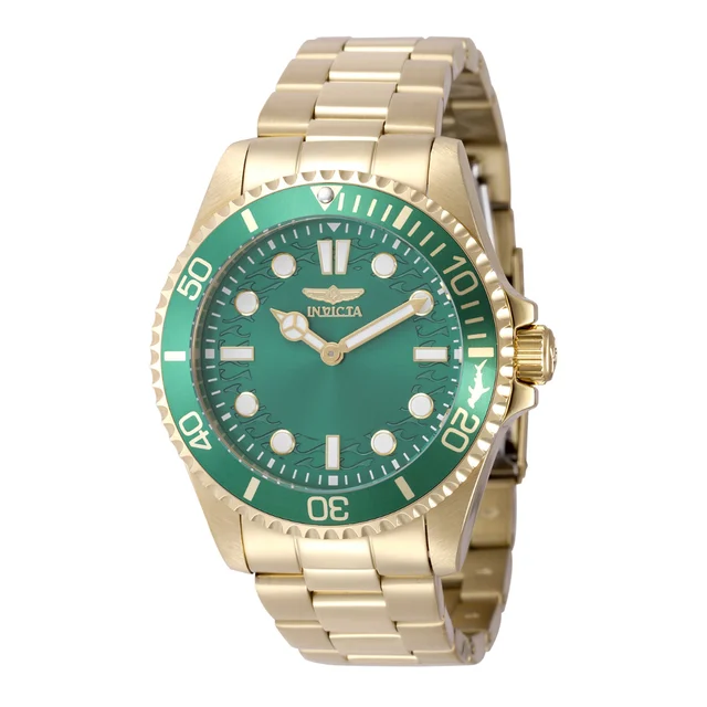 Invicta Pro Diver Crestcore Watch - 43mm. Gold (49702) kol saati