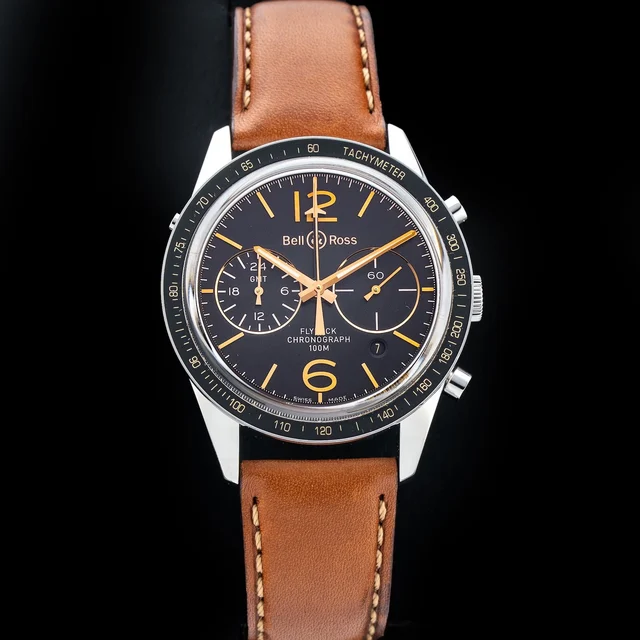 Bell & Ross Sport Heritage GMT Flyback BRV126-FLY-GMT/SCA 210009N32063 kol saati