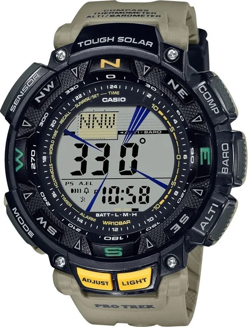 Casio Pro-trek PRG-240-5DR kol saati