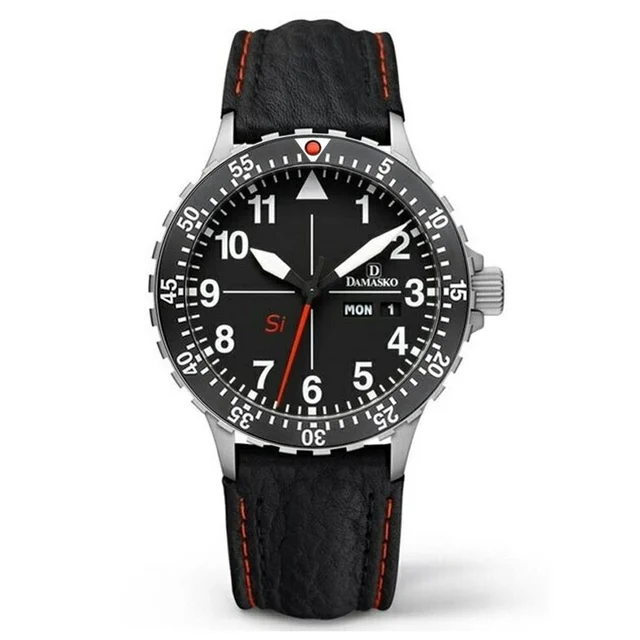 Damasko German Automatic Watch with a Rotating 60-Minute Bezel and Stainless Steel Case #D
