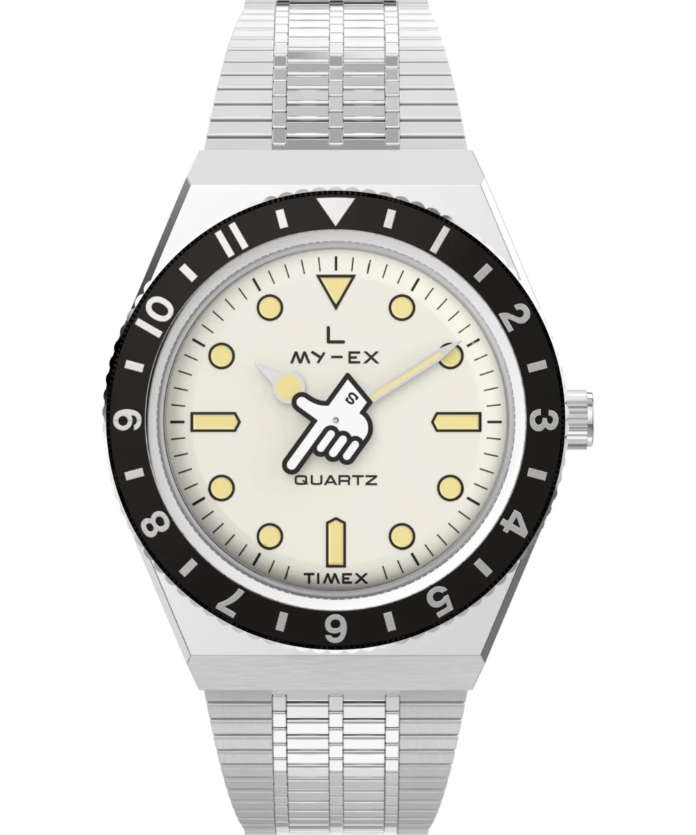 Timex seconde/seconde/ Loser 38mm Stainless Steel Bracelet Watch TW2W70600 38 mm kol saati