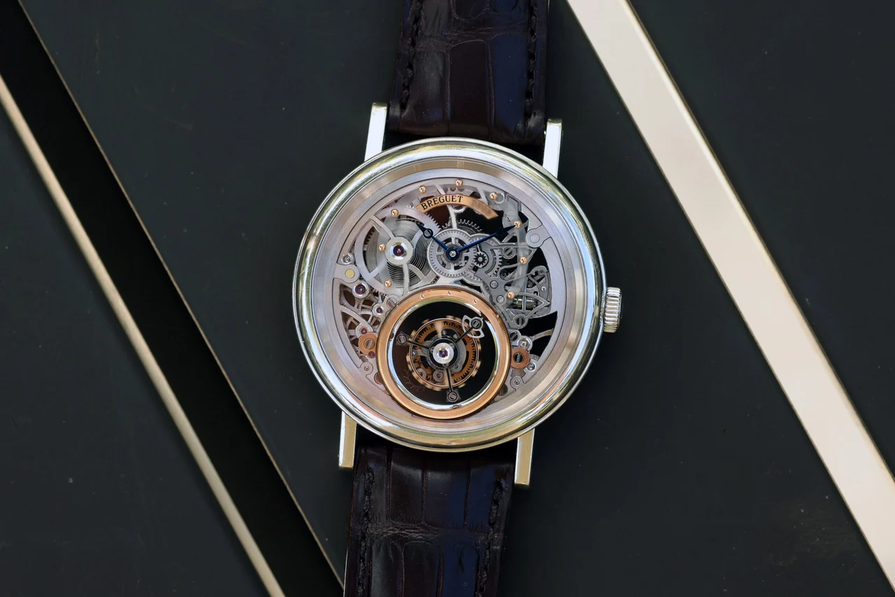 Breguet Classique Tourbillon Messidor ref. 5335 “Skeleton Pl 40 mm kol saati