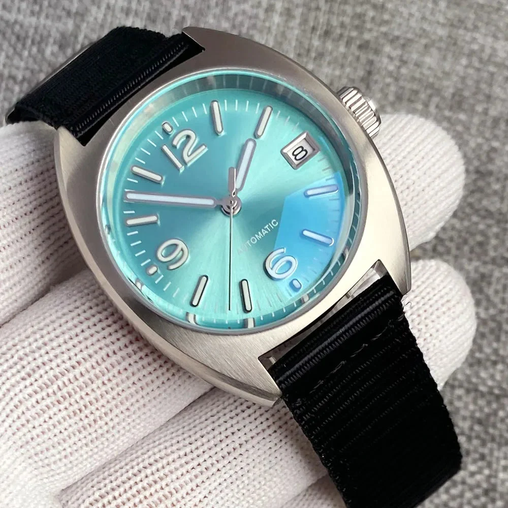 Tandorio Watches Tandorio Military Watch Identity Crisis TD102A 36mm NH35 Dome Sapphire Pionner 14:100005979#nologo white;5:56964930#NH35 movt 36 mm kol saati