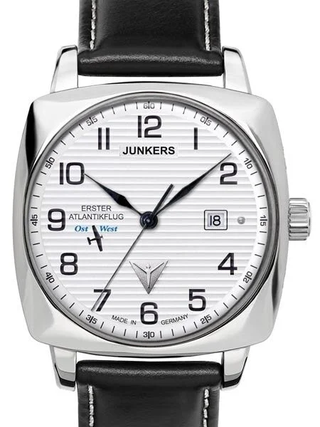 Junkers Atlantic Flight East-West Miyota Automatic Watch #6450-1 kol saati