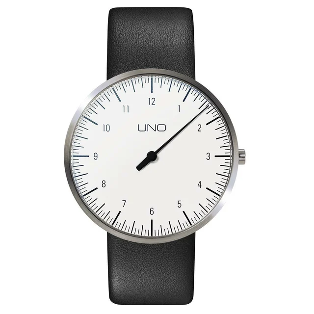 Botta UNO one hand 12-hour Swiss quartz watch with 40mm titanium case #551090 kol saati