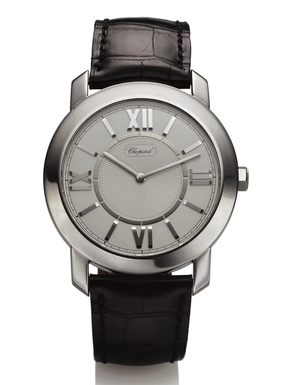 Chopard CHOPARD REF. 4504 WHITE GOLD QUARTZ kol saati