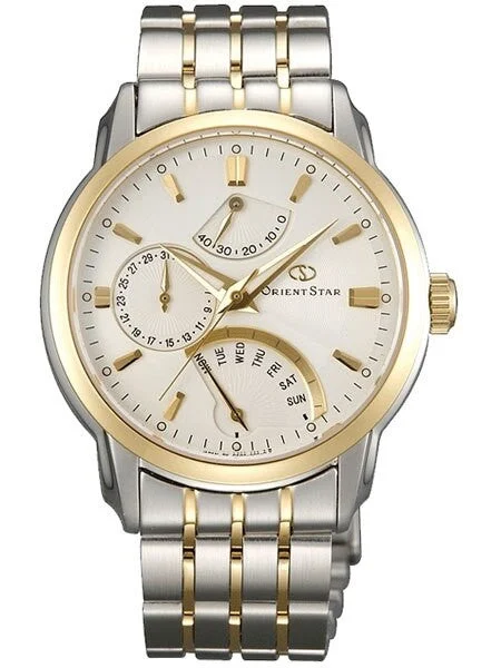 Orient Star Retrograde Day Watch with Date, Power Reserve, Sapphire Crystal #DE00001W kol