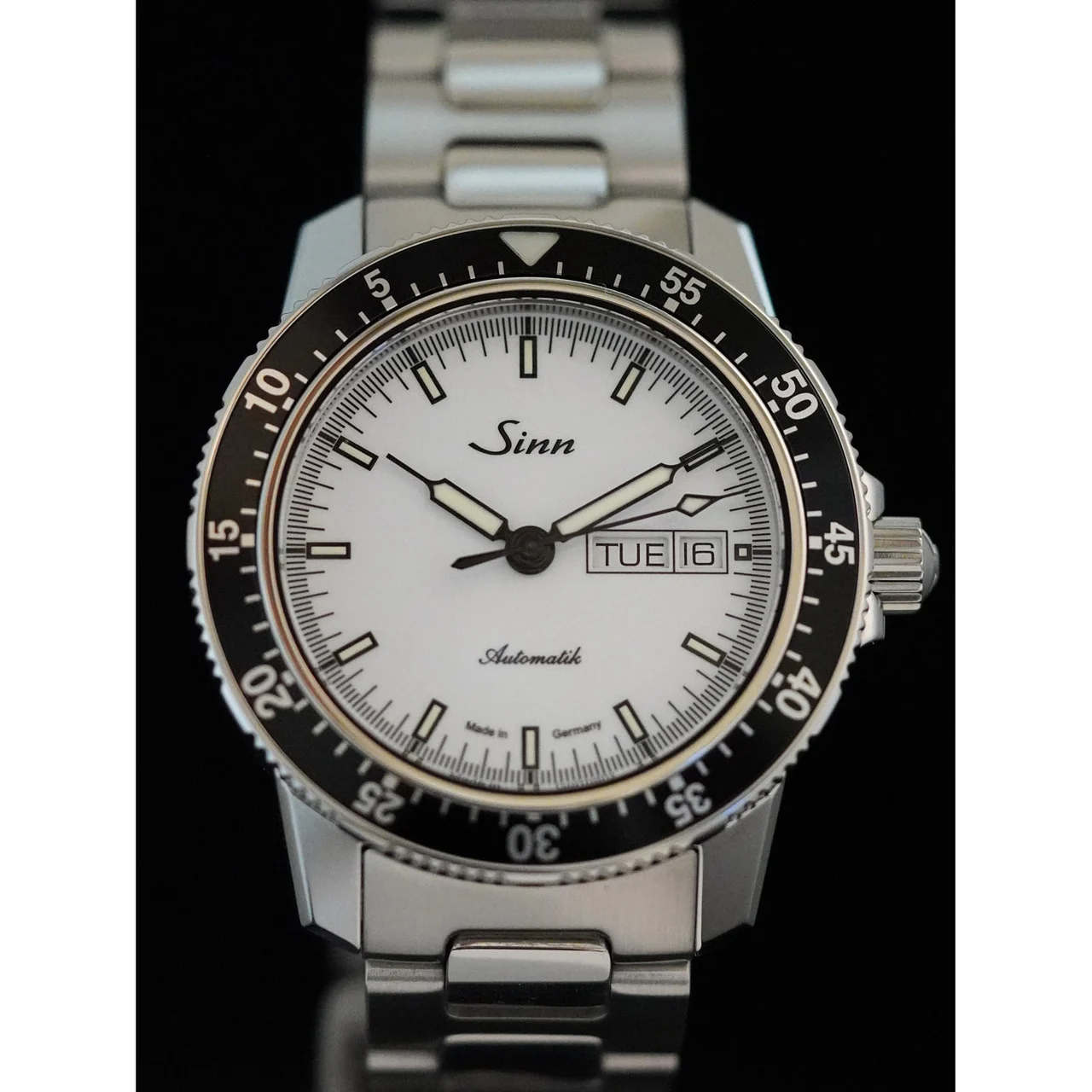 Sinn White Dial 210009N32414 kol saati