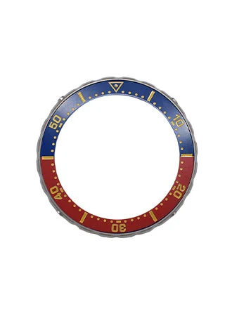 Dievas Accessories Maya Mk III Vintage Blue/Red Ceramic Bezel MKIIICERBZ/DI/VBLURED-SS kol