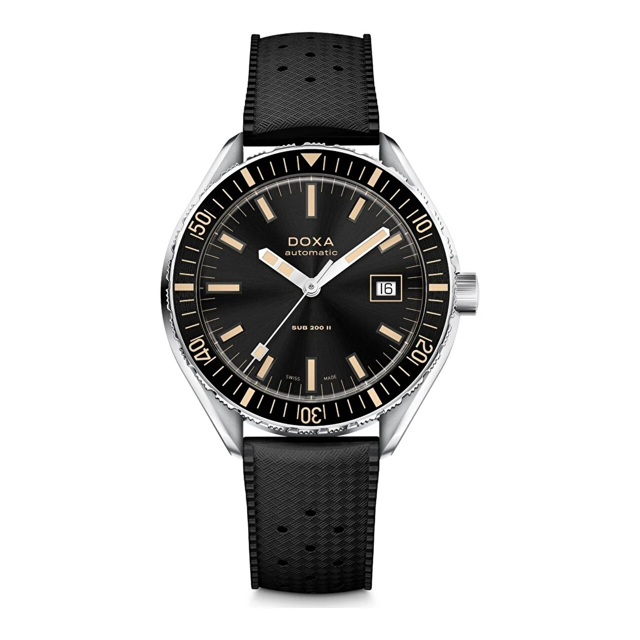 Doxa SUB 200 II Sharkhunter 795.10.101.20 44 mm kol saati