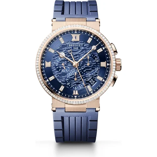 Breguet Marine Chronographe 5529 5529BR/YD/5WVD0 42.3 mm kol saati