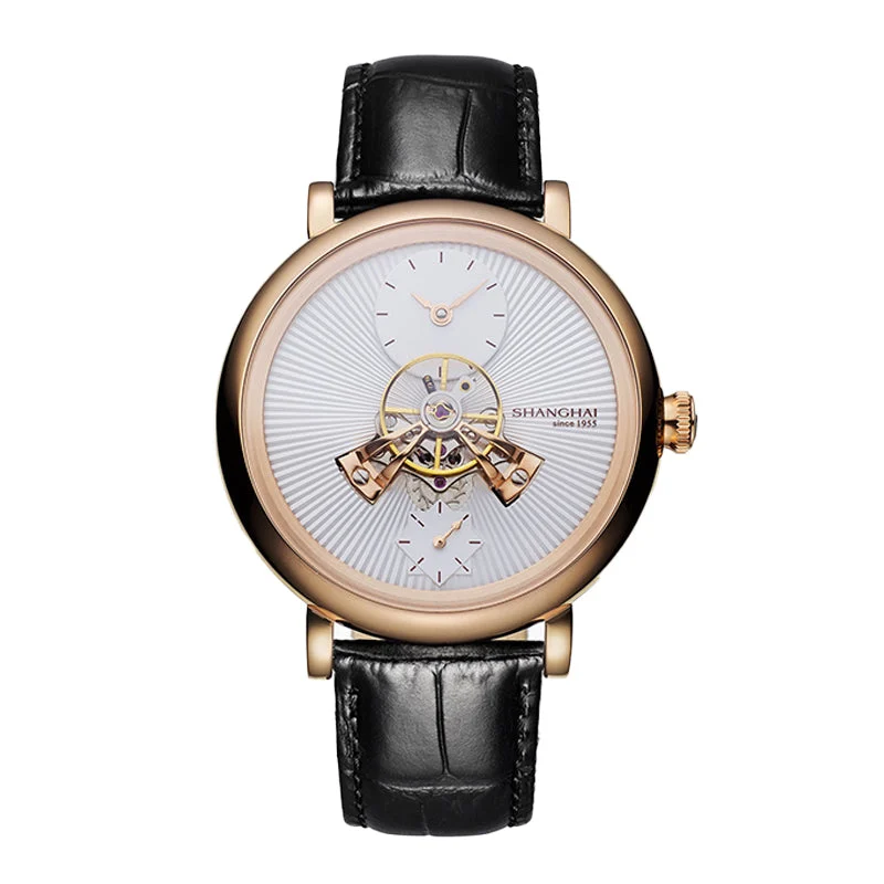 Shanghai Watch Sky Dome 22MT-D-F028-WHBK-RS 40 mm kol saati
