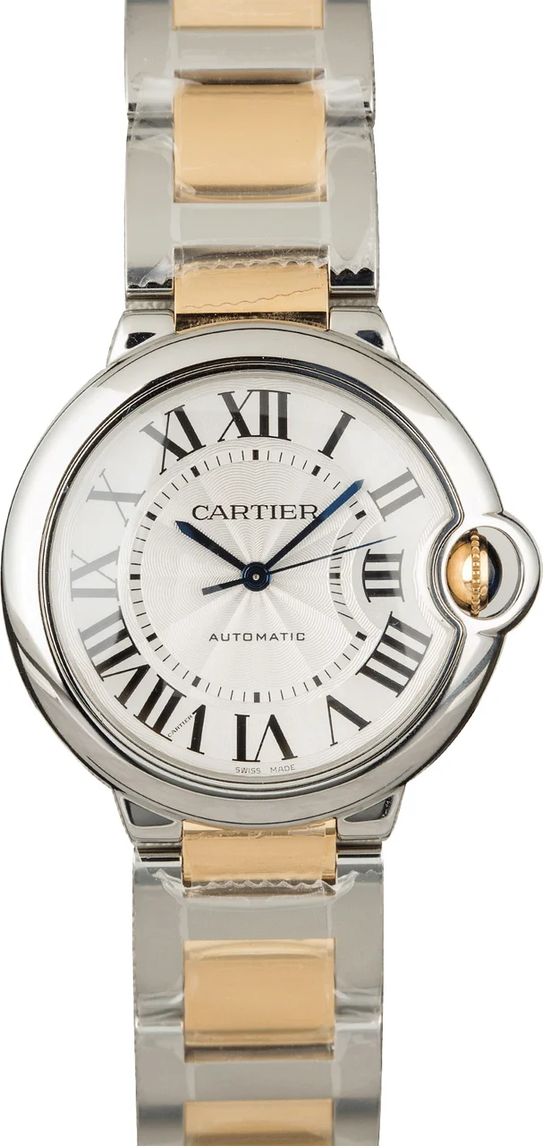 Cartier Ballon Bleu W2BB003 Two Tone Watch 36 mm kol saati