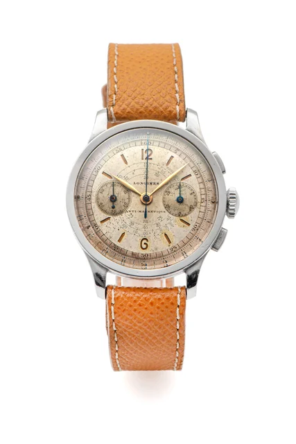 Longines LONGINES, REF. 3756, CHRONOGRAPH, TWO-TONE DIAL, 13ZN, STEEL kol saati