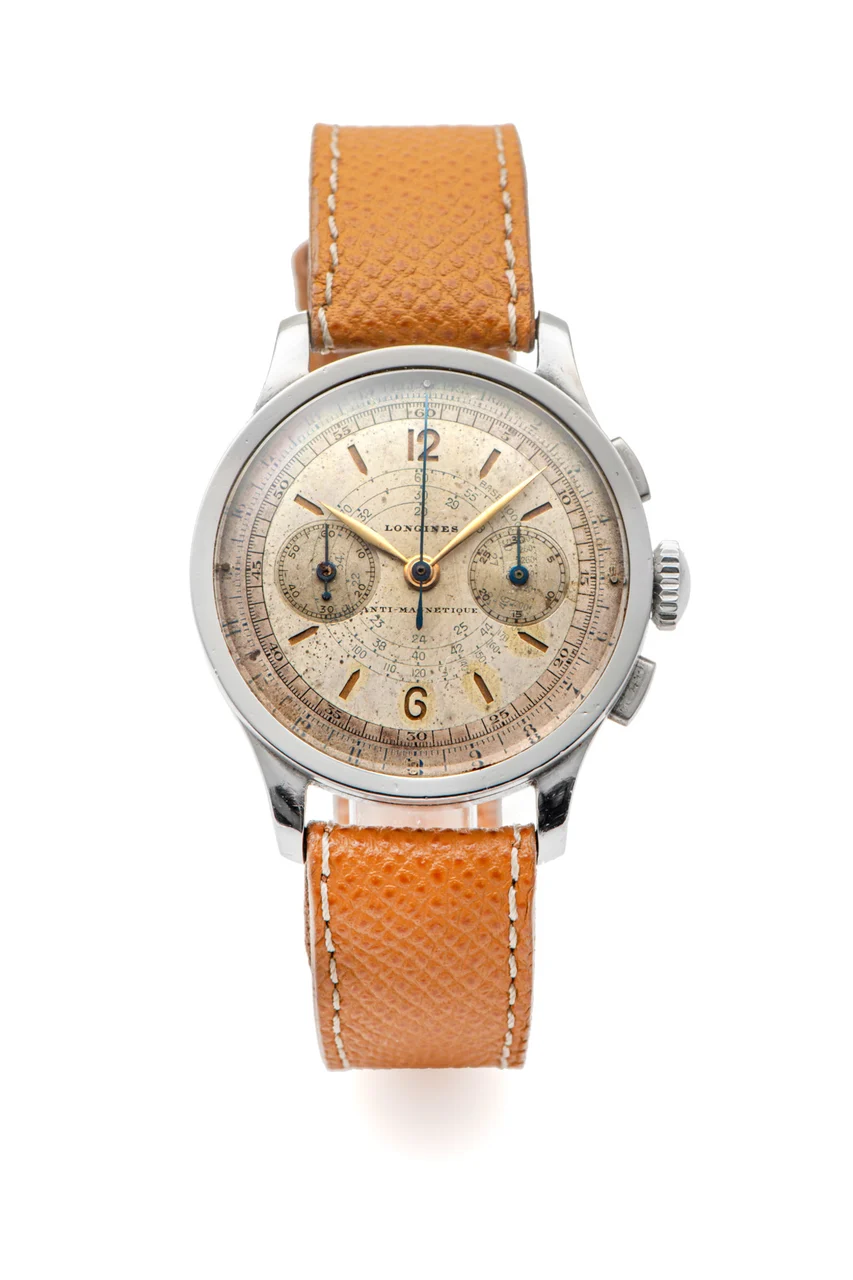Longines LONGINES, REF. 3756, CHRONOGRAPH, TWO-TONE DIAL, 13ZN, STEEL kol saati