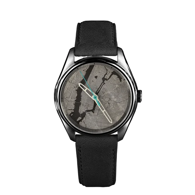 Atelier Caradant New York Steel Liberty Green kol saati