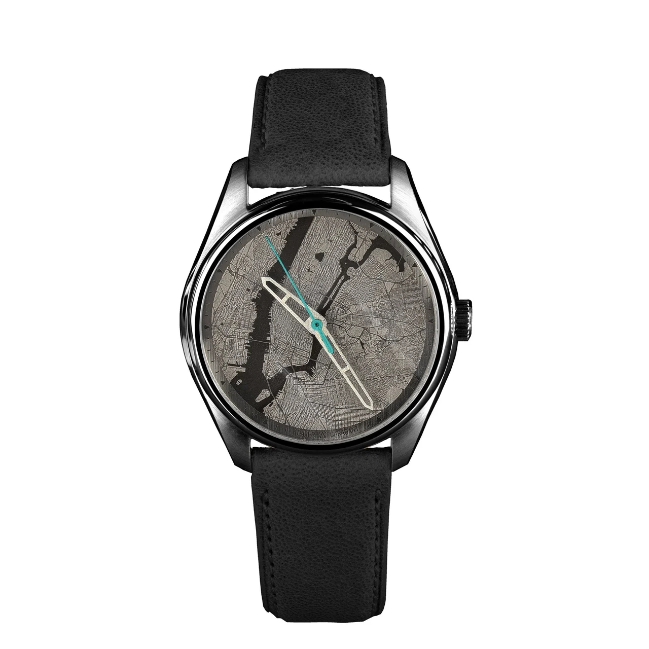 Atelier Caradant New York Steel Liberty Green 39 mm kol saati
