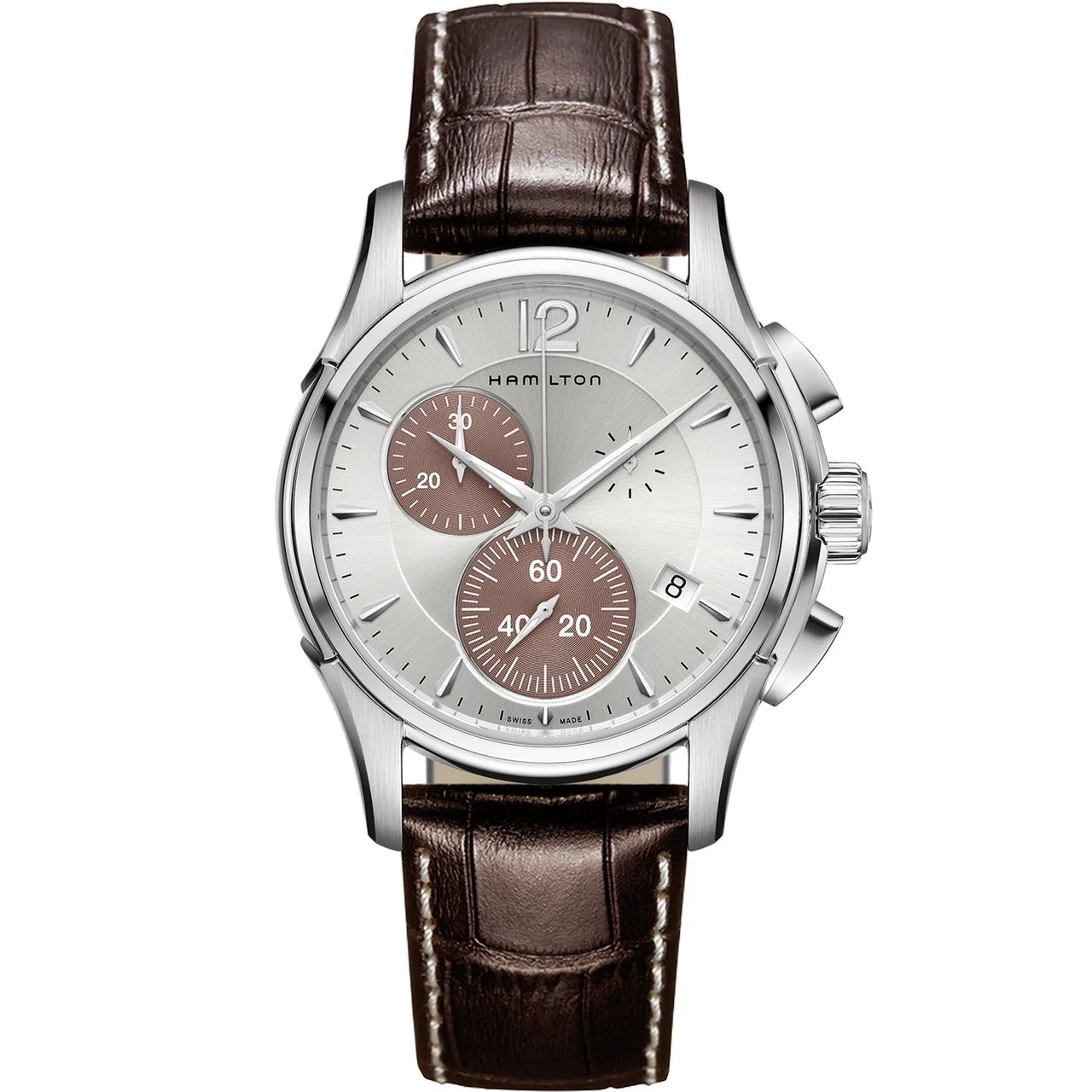 Hamilton Jazzmaster Chrono Quartz H32612551 42 mm kol saati