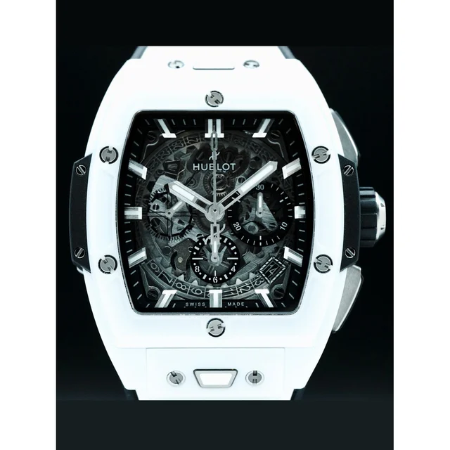 Hublot Spirit of Big Bang White Ceramic 42mm 642.HX.0170.RX POC210000078660 kol saati