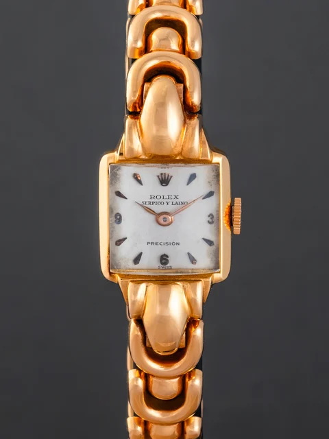 Rolex Precision Art Deco Serpico & Laino Bracelet watch from kol saati