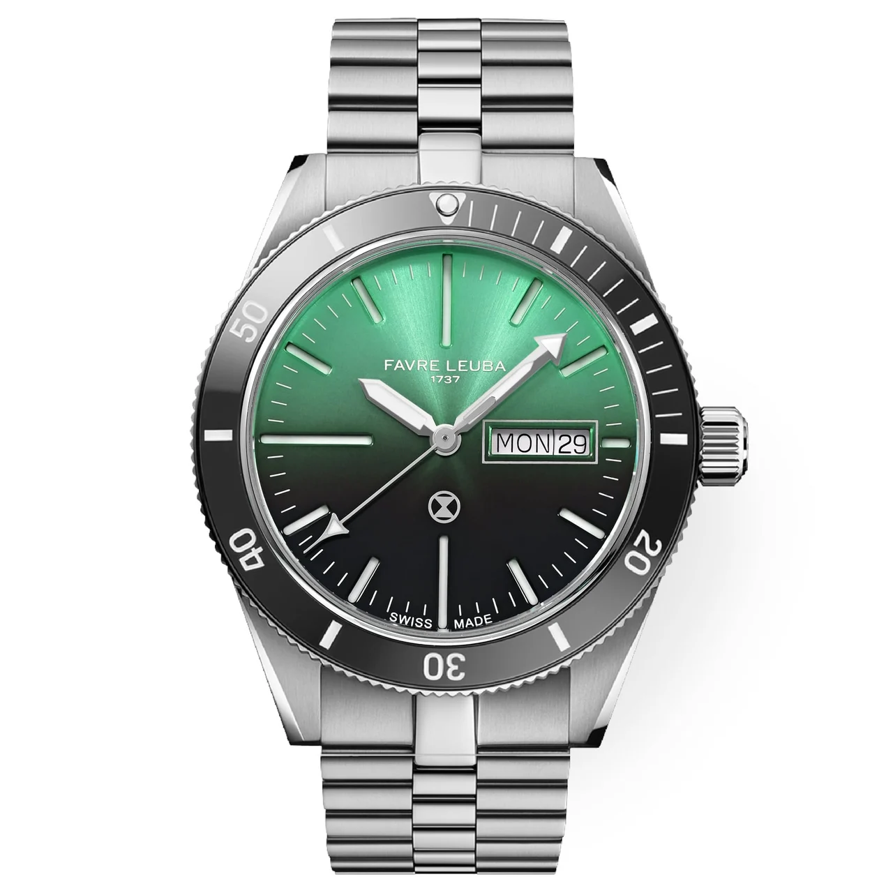 Favre Leuba Deep Raider Day Date 00.20311.110.03.200 48.2 mm kol saati