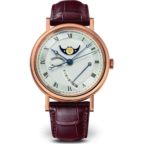 Breguet Classique Phase de Lune 7787 7787BR/12/9V6 39 mm kol saati