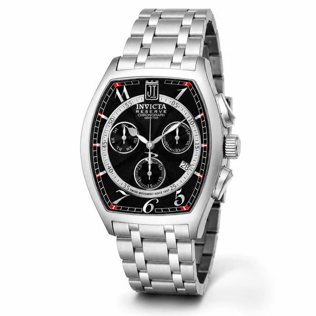 Invicta Veldaris Swiss Ronda Z60 Caliber Watch - 43mm, Steel (51296) kol saati