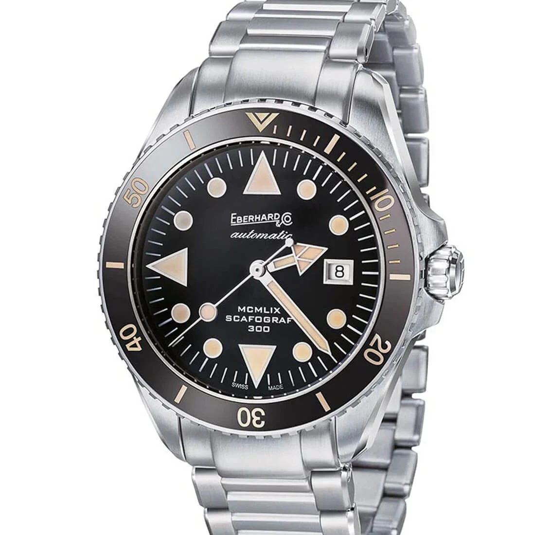 Eberhard & Co Scafograf 33237 43 mm kol saati
